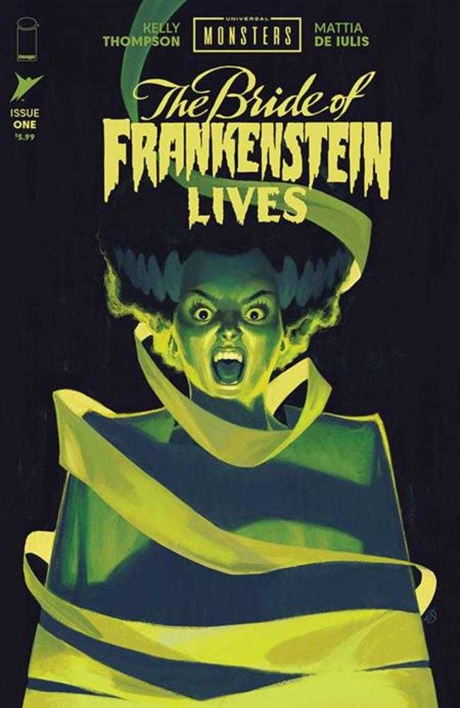Universal Monsters The Bride Of Frankenstein Lives #1 (Of 4) Cover H David Talaski 1:100 Foil Variant