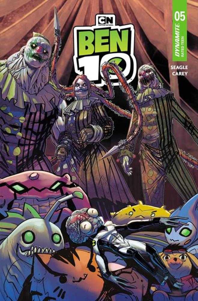 Ben 10 #5 Cover M Robert Carey Foil Variant