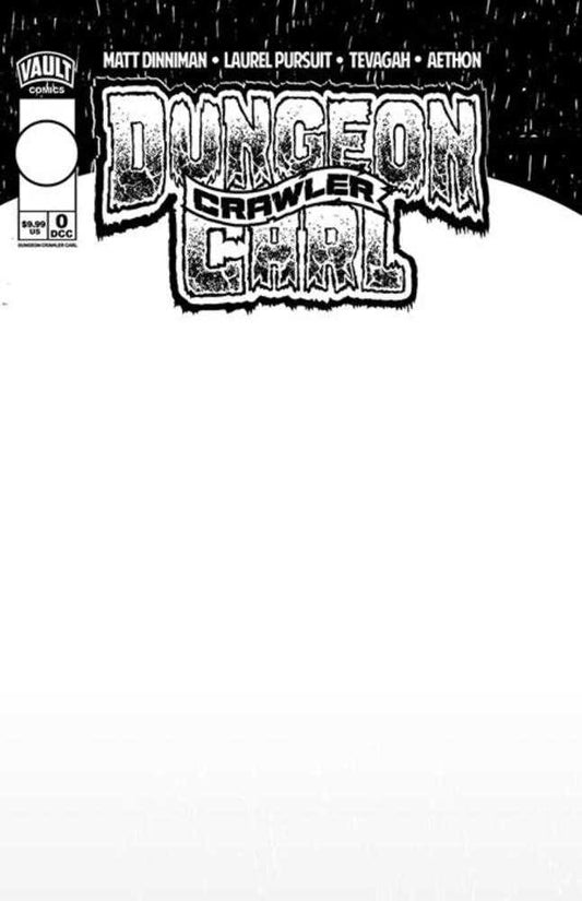 Dungeon Crawler Carl Special Edition #0 (2nd Print) Cover D Blank Sketch Variant