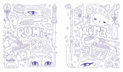 Unofficial KPop Demon Hunters Activity Book