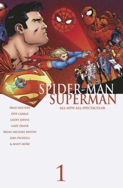 Marvel/DC: Spider-Man/Superman (2026) #1 Giuseppe Camuncoli Homage 1:25 Variant
