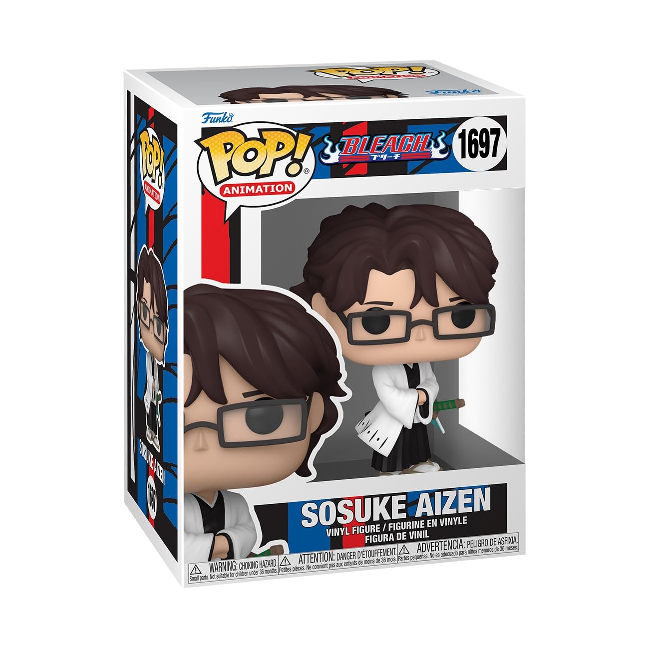 Pop Animation Bleach Aizen Vinyl Figure