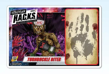 Vitruvian H.A.C.K.S. Action Figure: Series Z - TURNBUCKLE BITER