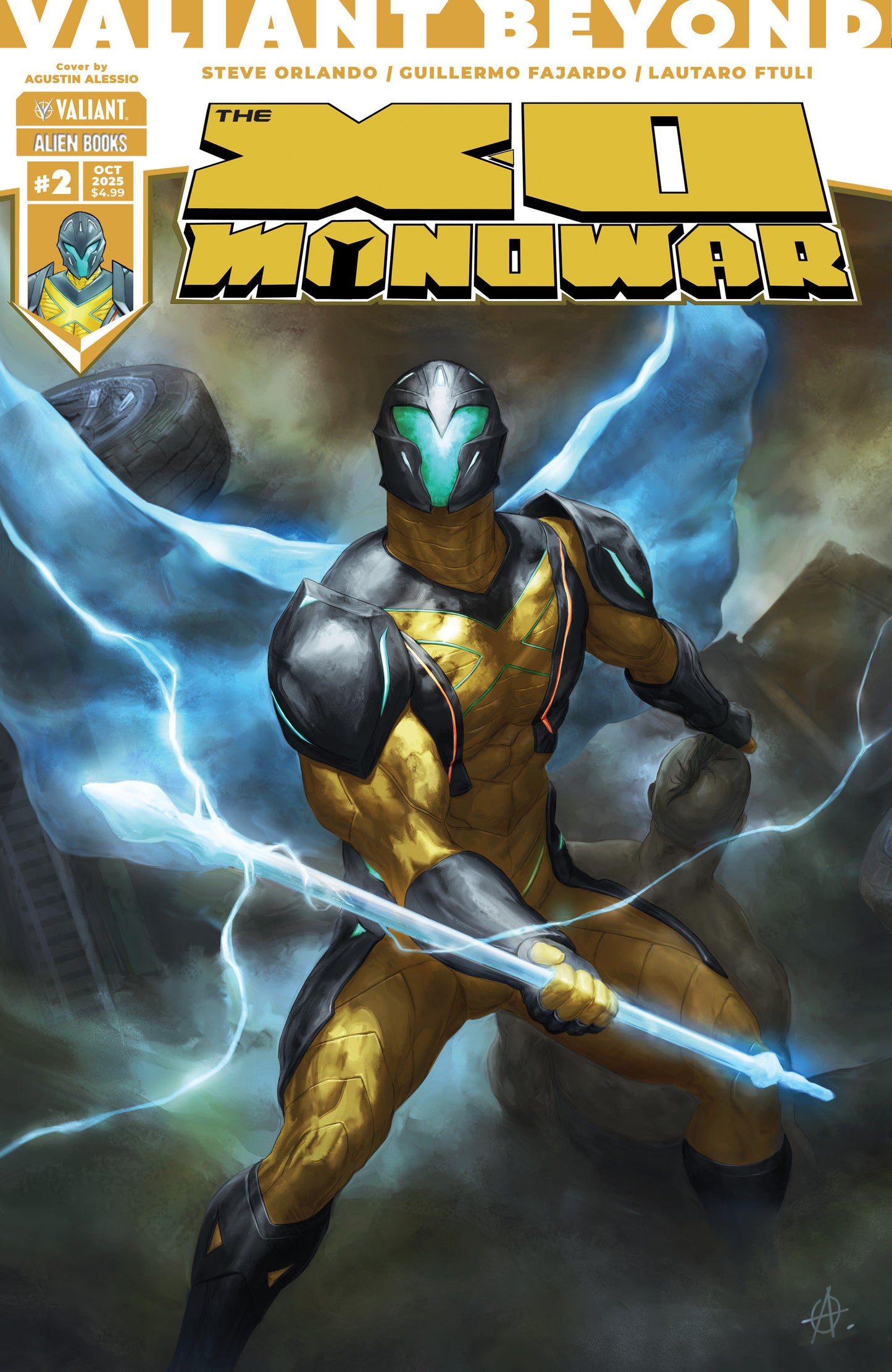 Valiant Beyond: The X O Manowar #2 Cover A (Alessio)