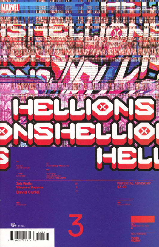 Hellions (2020) # 3 Tom Muller Design Variant