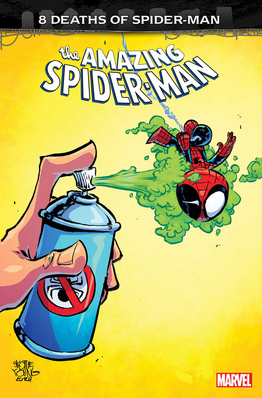 Amazing Spider-Man (2022) #62 Skottie Young 8 Deaths Of Spider-Man Variant