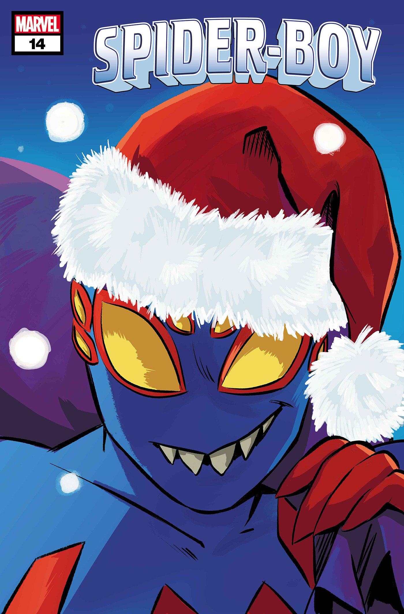 Spider-Boy #14 Natacha Bustos Winter Holiday Variant