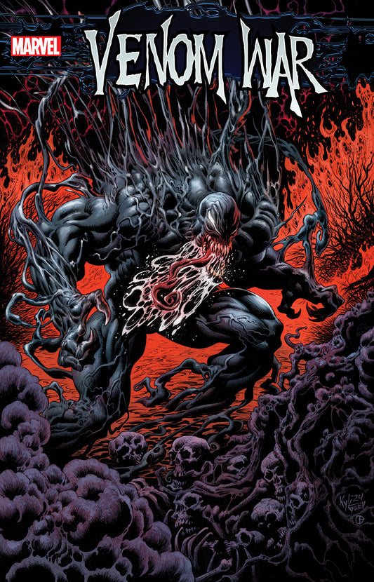 Venom War (2024) #5 Kyle Hotz Variant