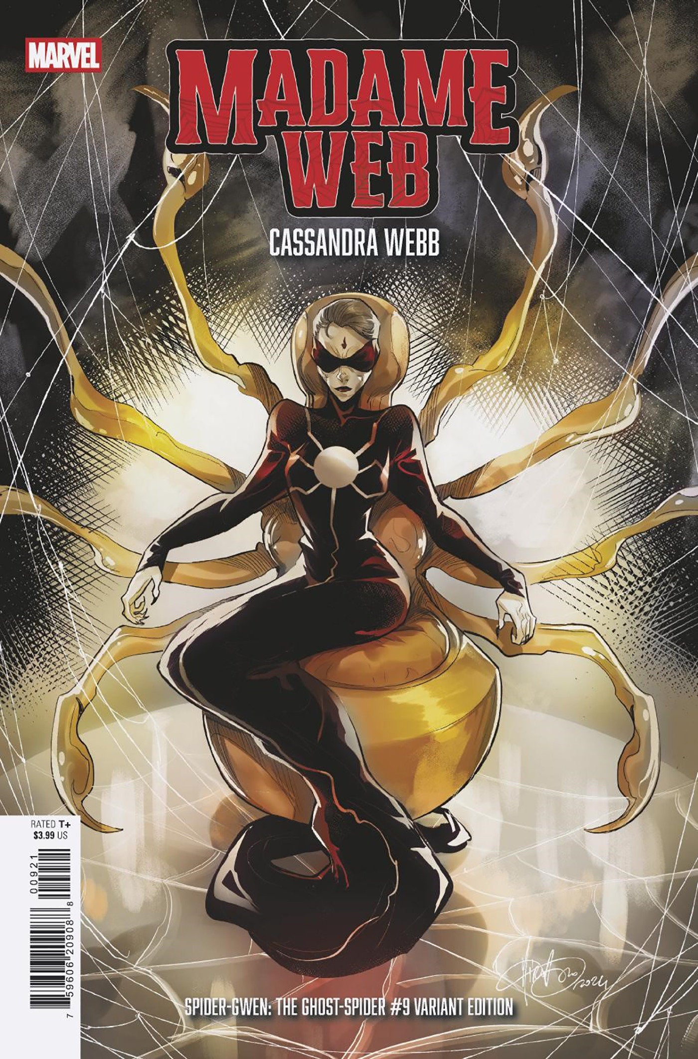 Spider-Gwen: The Ghost-Spider (2024) # 9 Mirka Andolfo Madame Web Variant