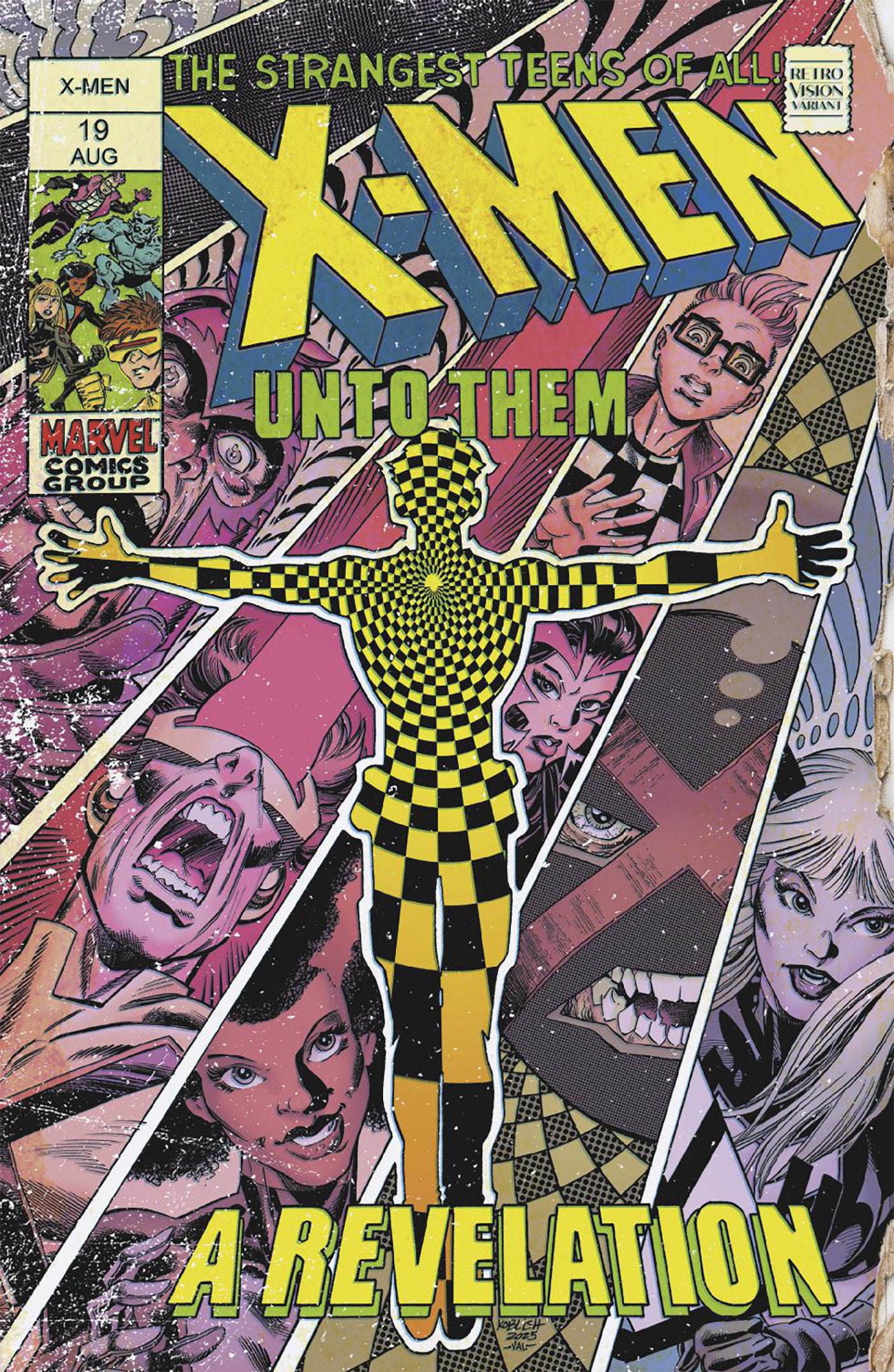 X-Men (2024) #19 Scott Koblish Retrovision Variant