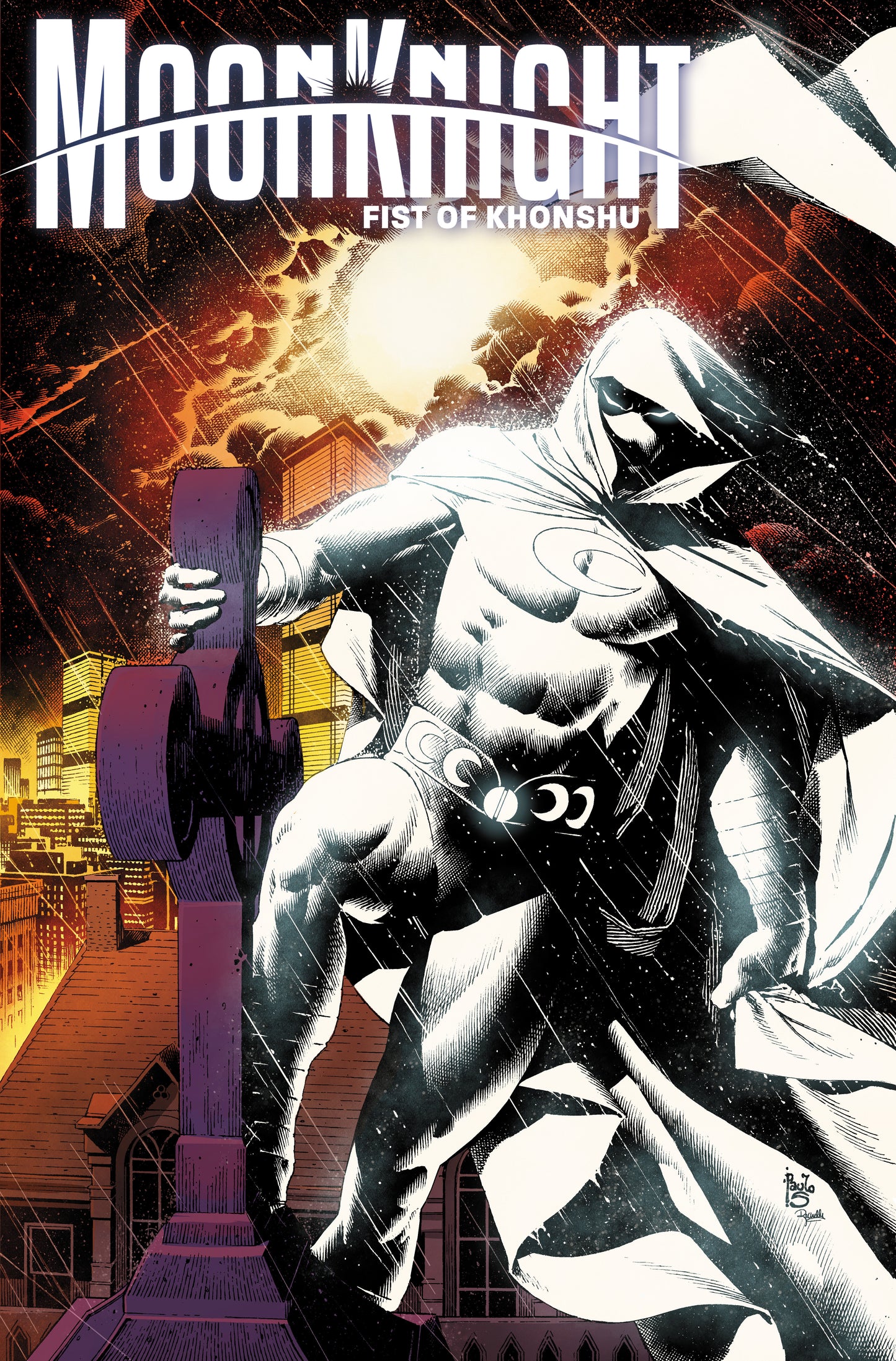 Moon Knight: Fist Of Khonshu (2024) #10 Paulo Siqueira Retrovision Variant