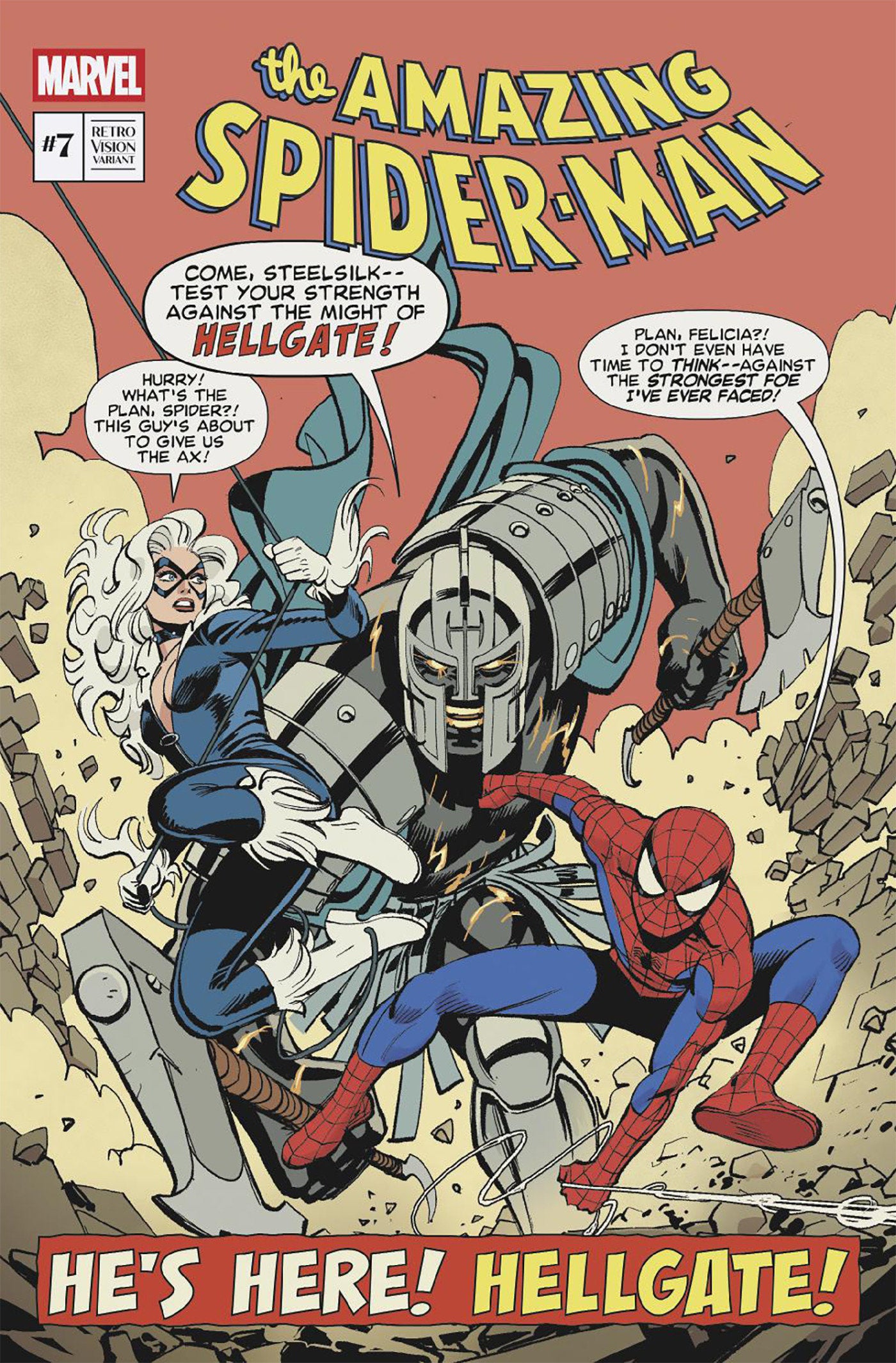 Amazing Spider-Man (2025) # 7 Leo Romero Retrovision Variant