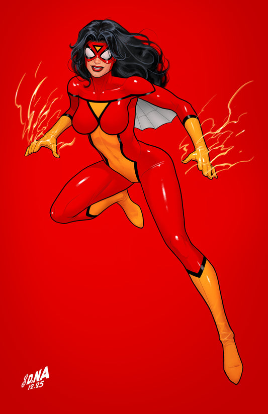 Amazing Spider-Man #22 David Nakayama Color Block Red Full Art Variant