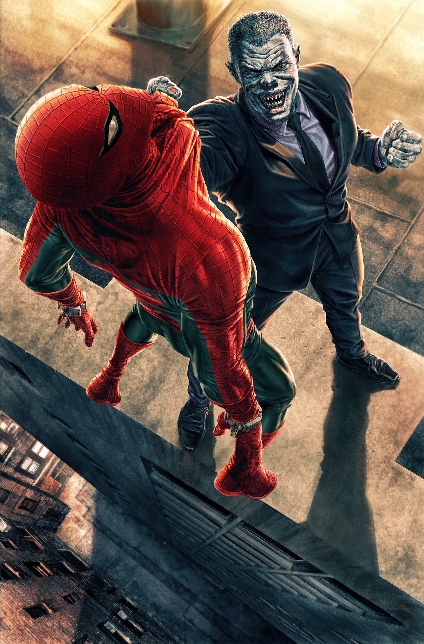 Amazing Spider-Man #34 Lee Bermejo Amazing Visions Full Art Variant