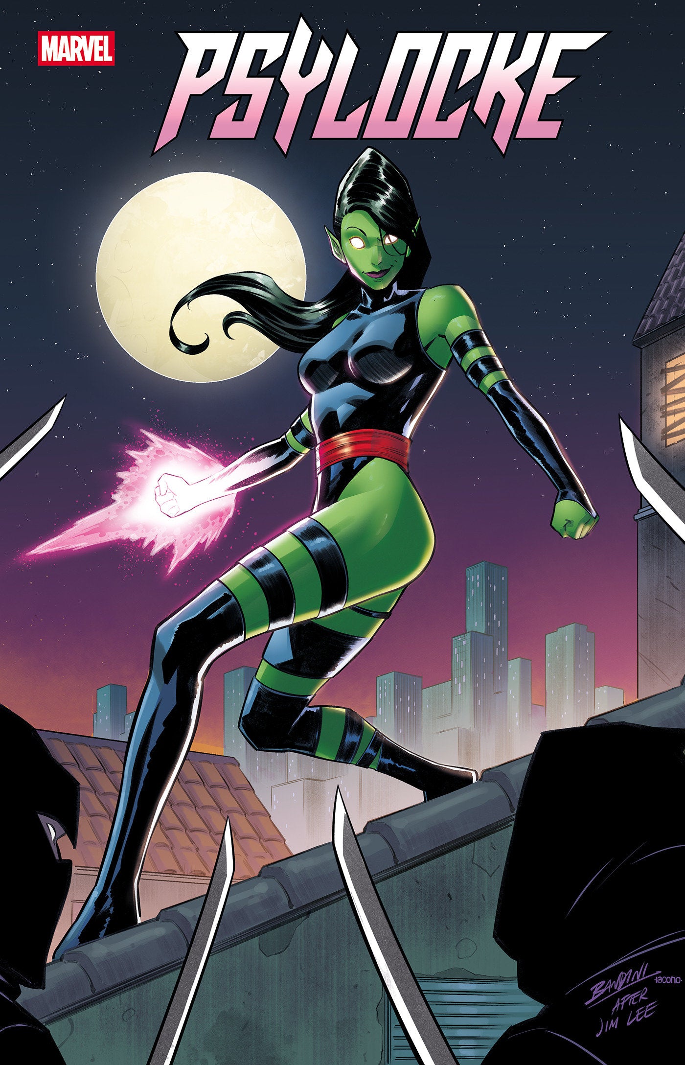 Psylocke (2024) #7 Michele Bandini Impossible! Variant