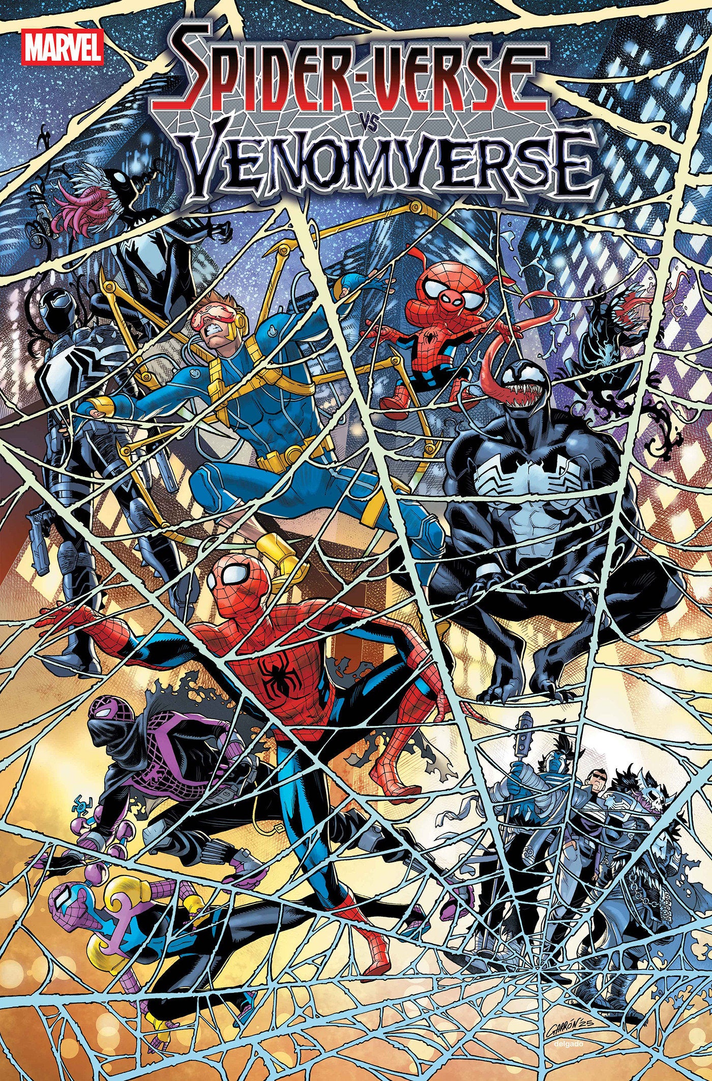 Spider-Verse vs Venomverse (2025) #1 Javier Garron Foil Variant
