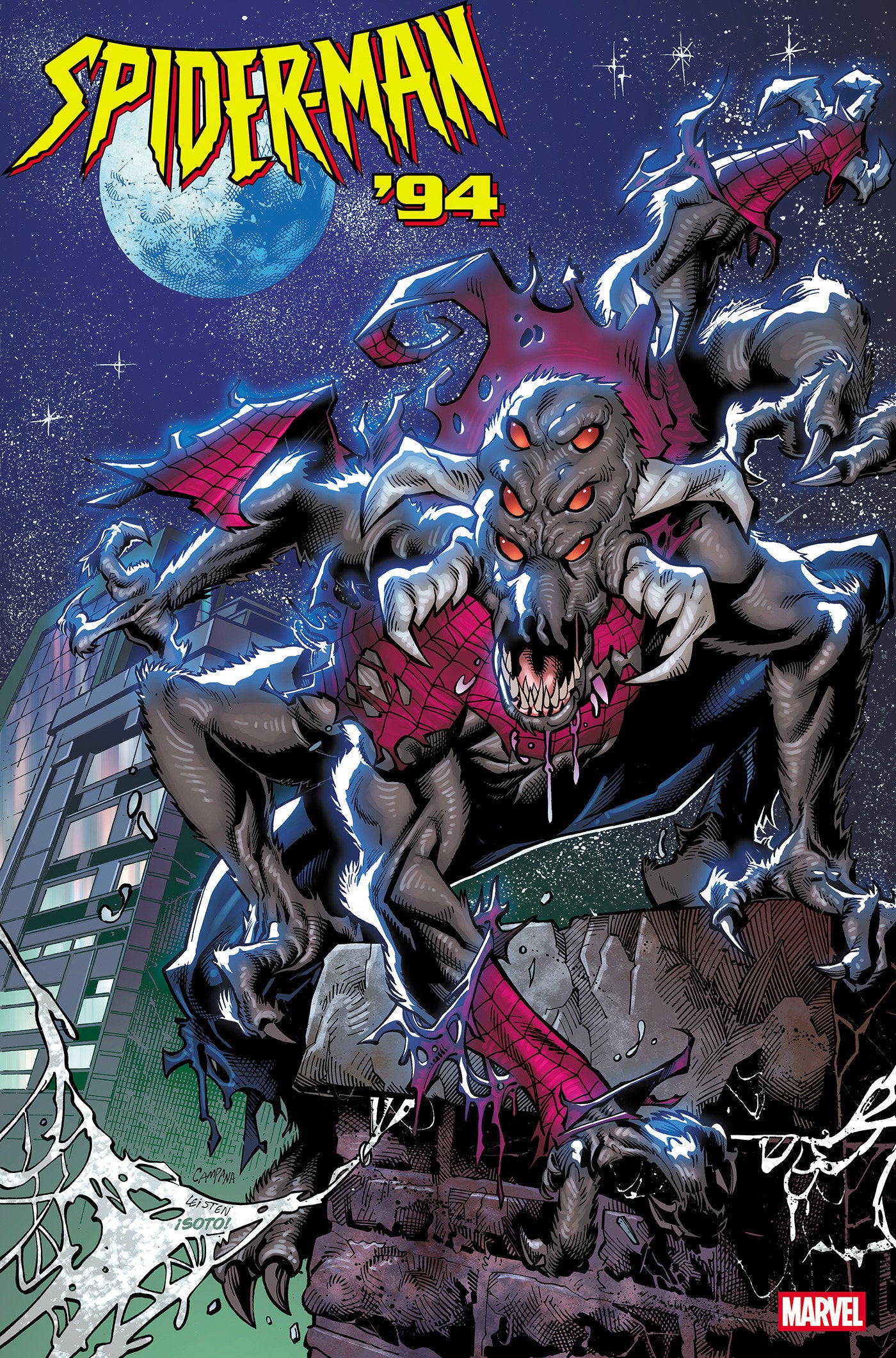 Spider Man '94 #2 Chris Campana 1:25 Variant