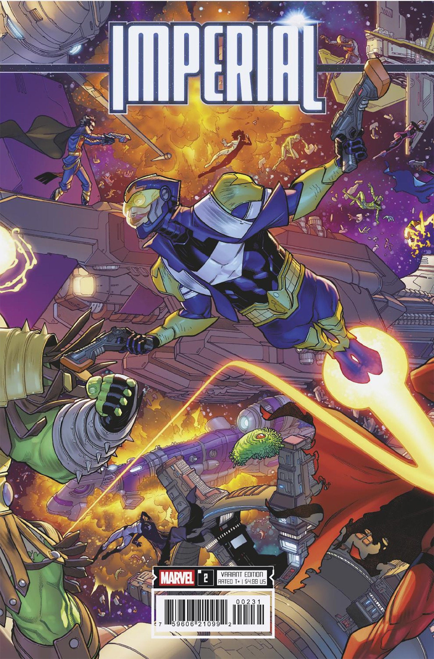 Imperial (2025) #2 Javier Garron 4-Part Connecting Variant