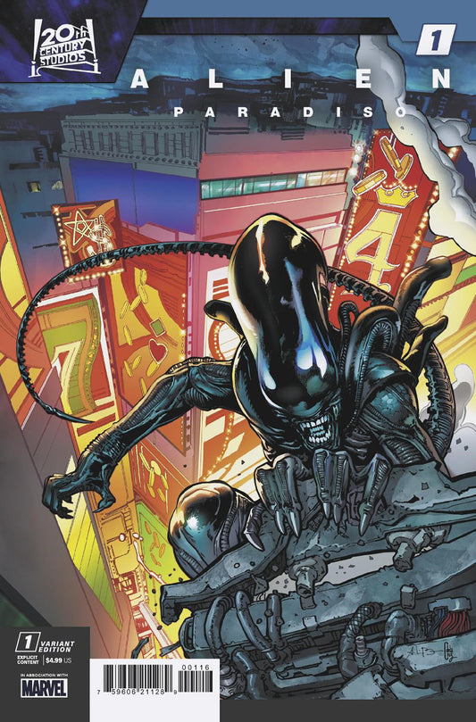 Alien: Paradiso #1 Andrei Bressan Variant