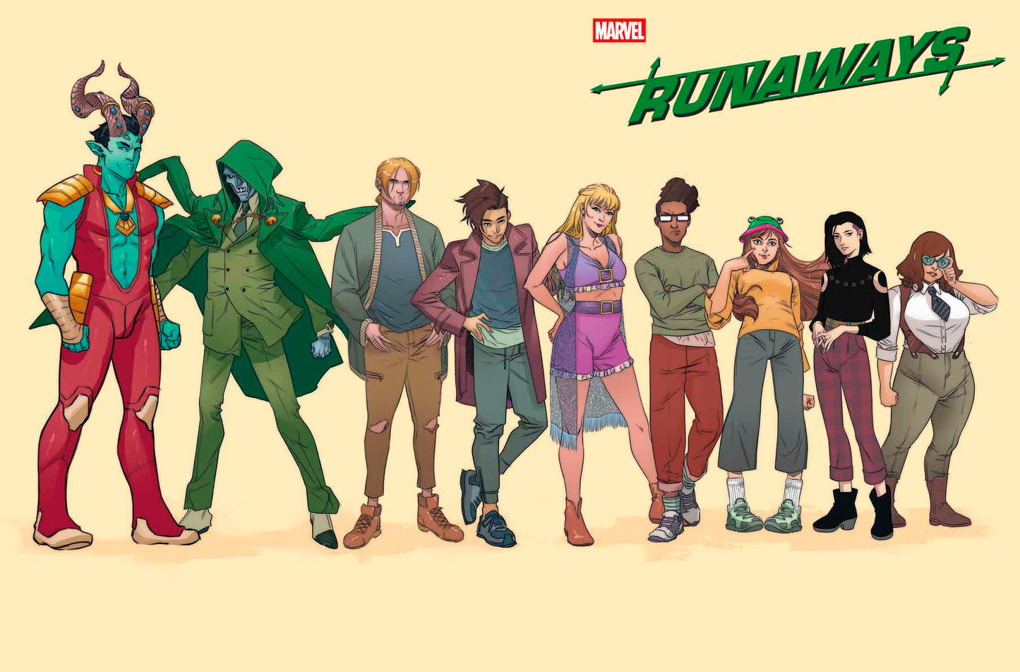 Runaways (2025) #1 Elena Casagrande Wraparound Variant