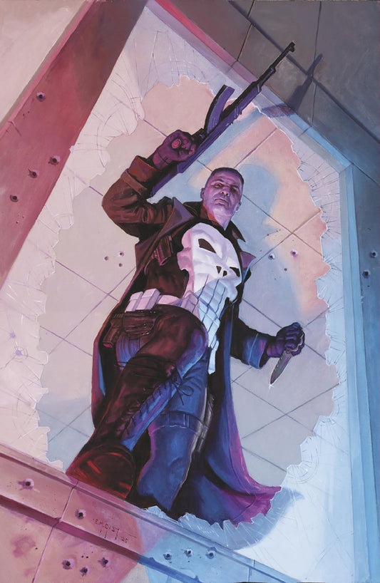 Punisher: Red Band (2025) #1 (2nd Print) E.M. Gist Ratio 1:25 Virgin Variant [Polybagged]