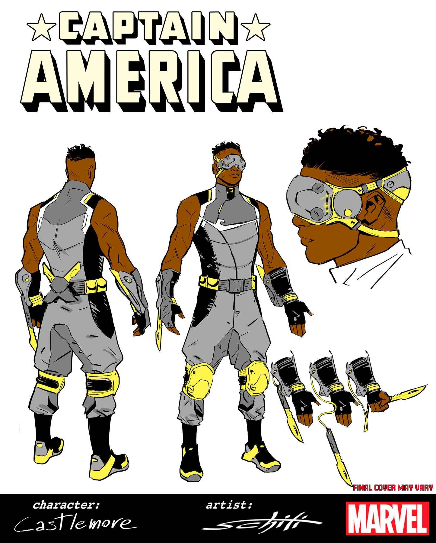 Captain America (2025) # 7 Valerio Schiti Design 1:10 Variant