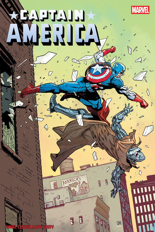 Captain America #10 Justin Mason 1:25 Variant