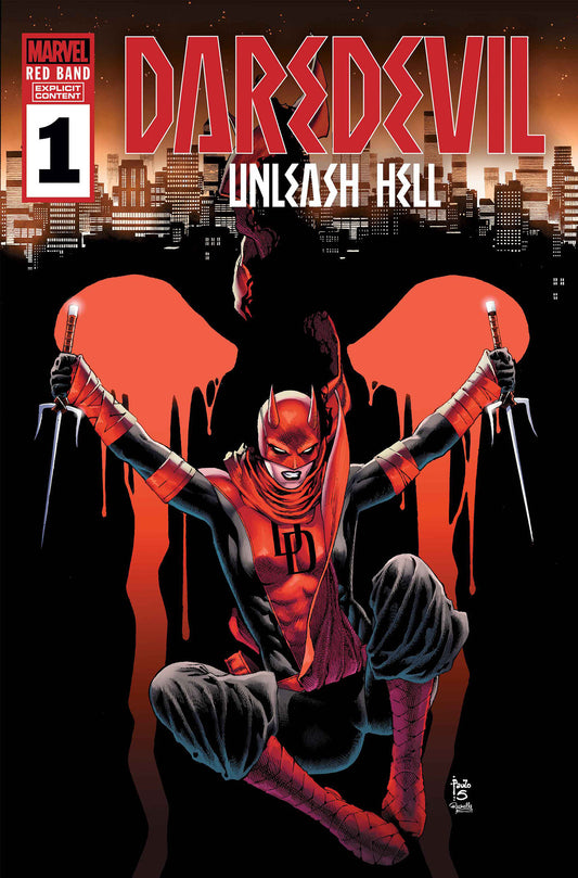 Daredevil Unleash Hell Red Band #1 (Of 5) (Polybag)