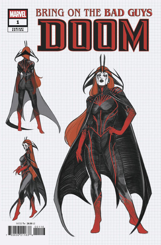 Bring On The Bad Guys: Doom (2025) #1 Alessandro Cappuccio 1:10 Design Variant