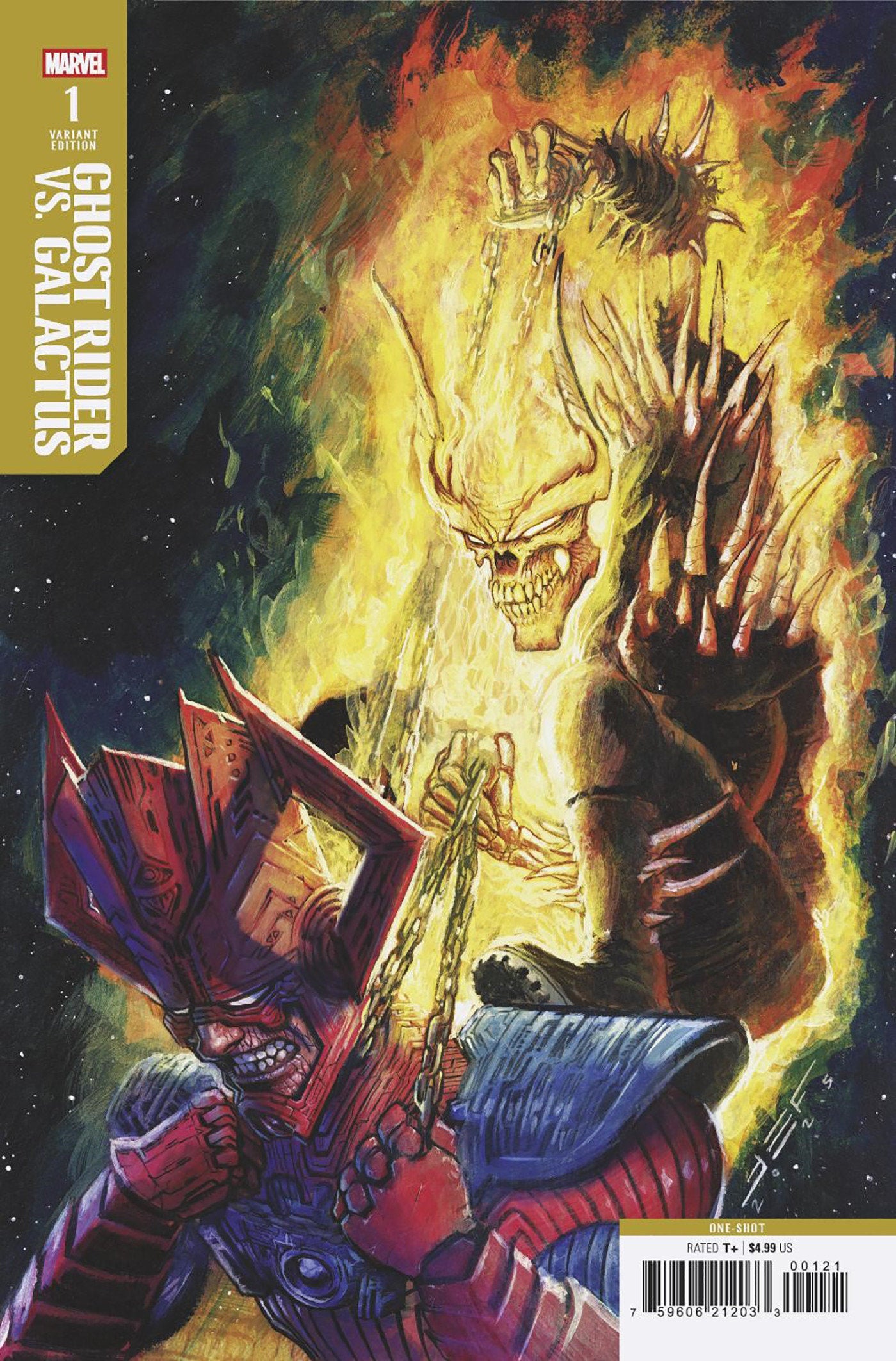 Ghost Rider vs Galactus (2025) #1 Juan Ferreyra Variant