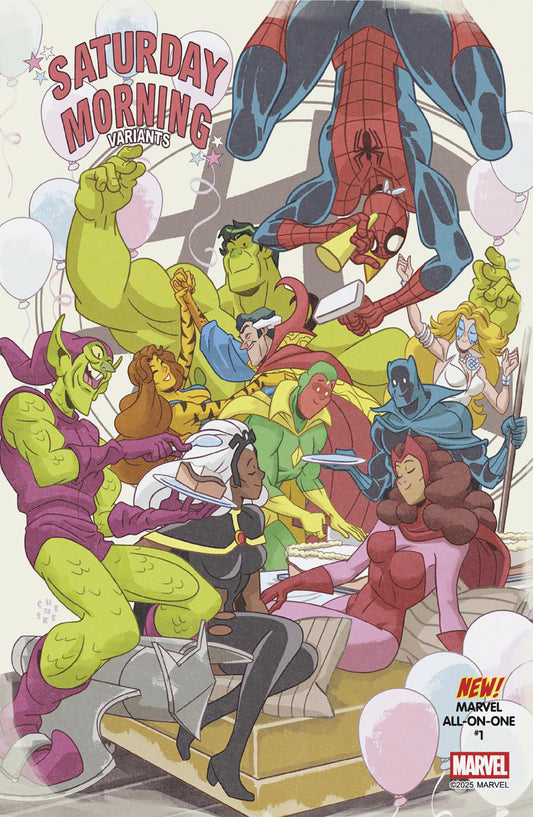 Marvel All-On-One #1 Sean Galloway Saturday Morning Variant