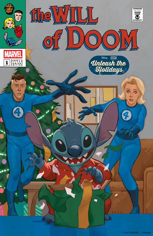 Will Of Doom #1 Phil Noto Disney Stitch Unleash The Holidays Variant