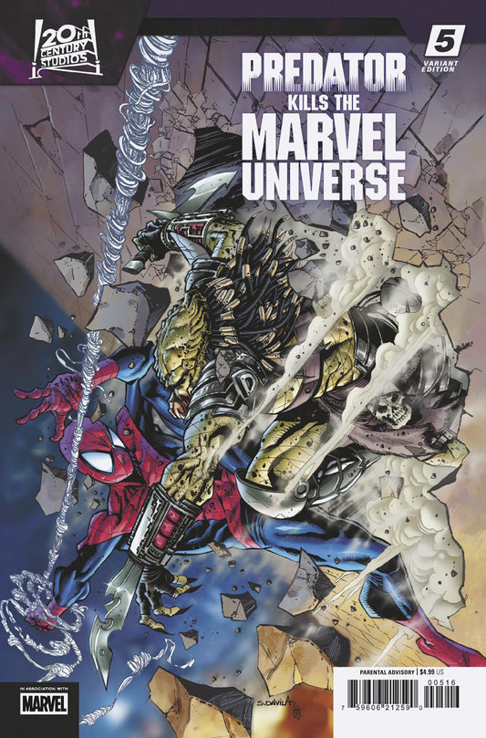Predator Kills The Marvel Universe #5 Sergio Davila 1:25 Variant