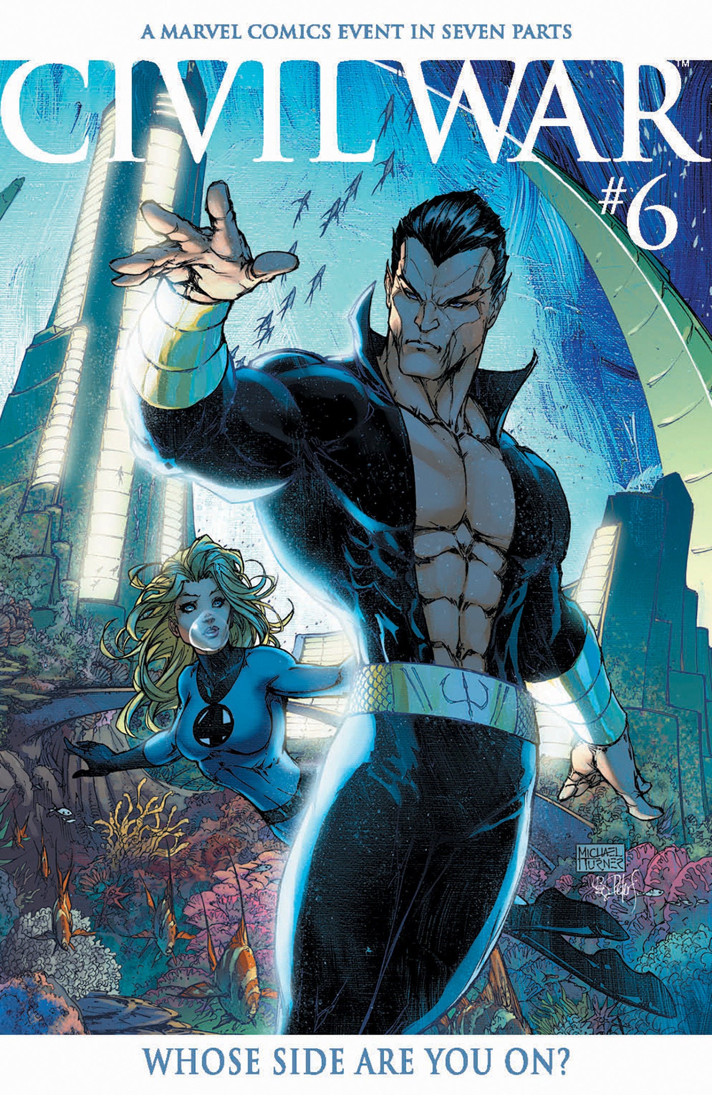 Civil War #6 Facsimile Edition Michael Turner Foil Variant