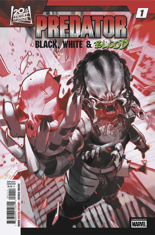 Predator: Black, White & Blood (2025) #1