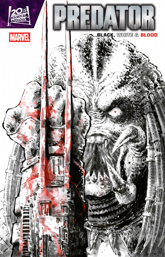 Predator: Black, White & Blood #3 Alan Quah 1:25 Variant