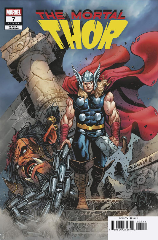 Mortal Thor #7 Sergio Davila Variant