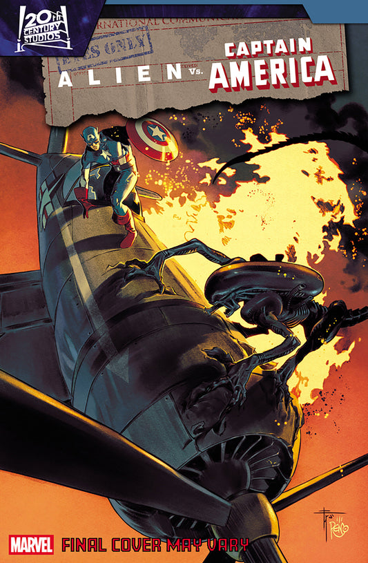 Alien vs. Captain America #3 Francesco Mobili 1:25 Variant