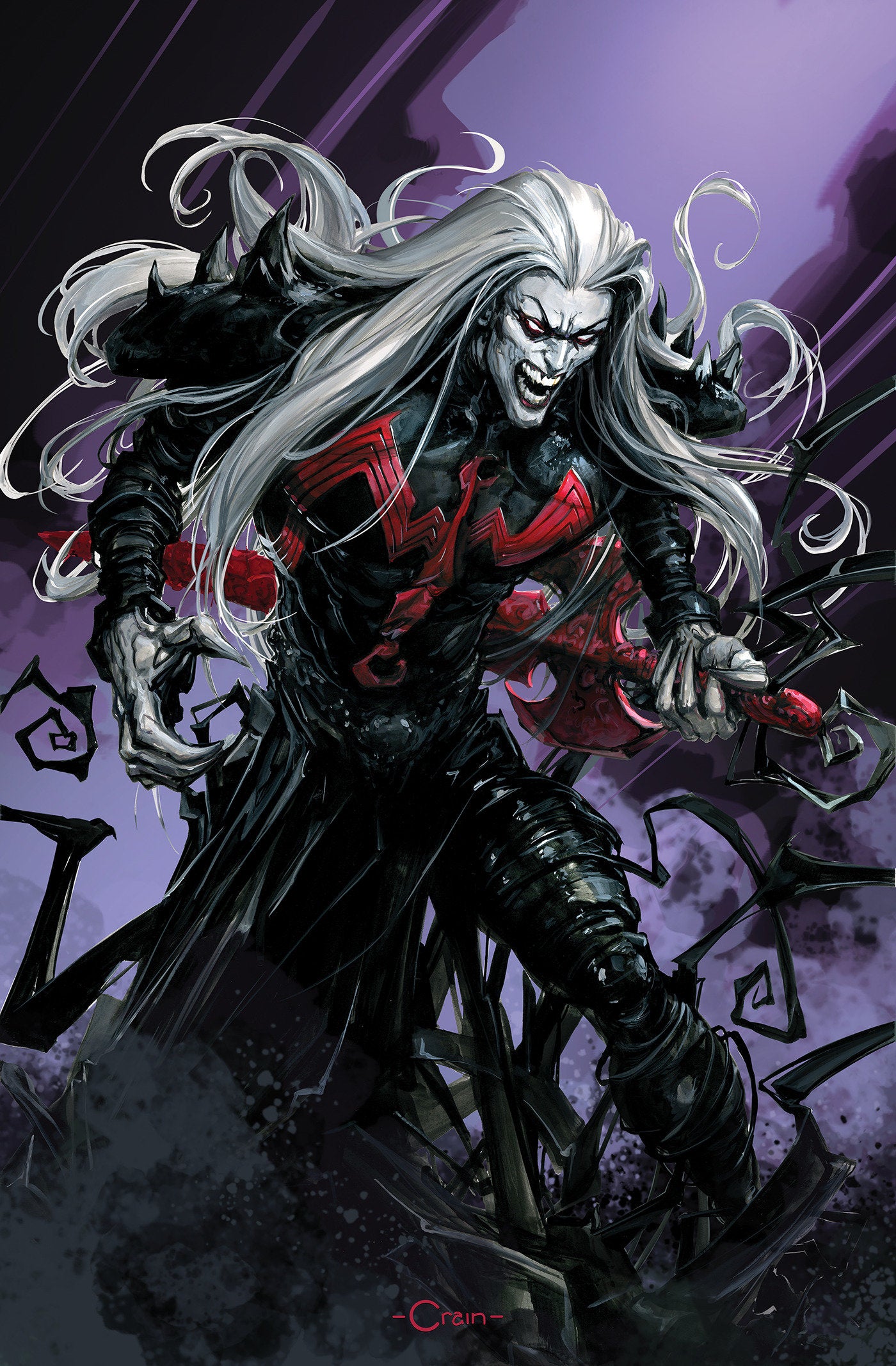 Knull #1 Clayton Crain 1:50 Virgin Variant