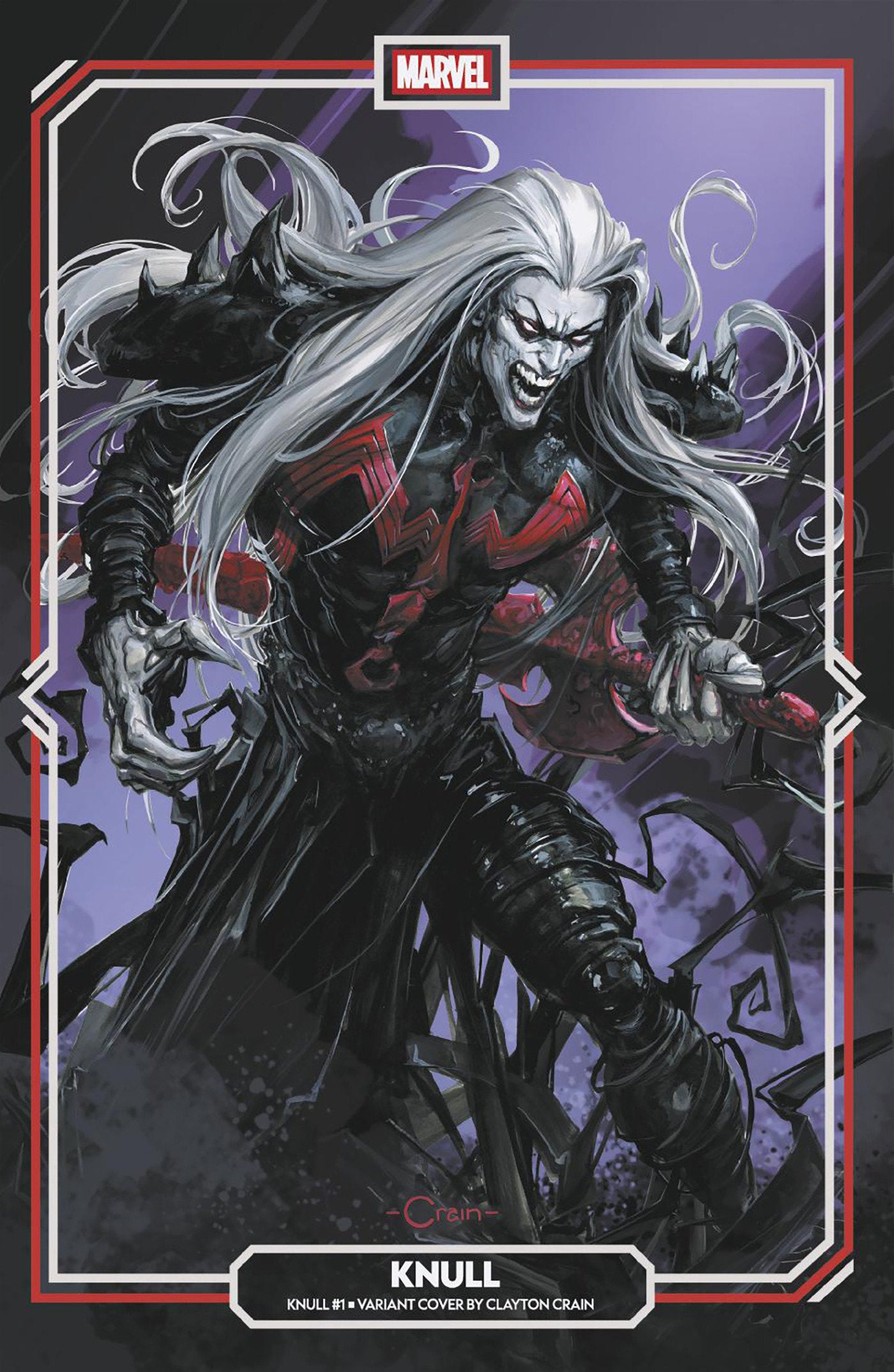 Knull #1 Clayton Crain Variant