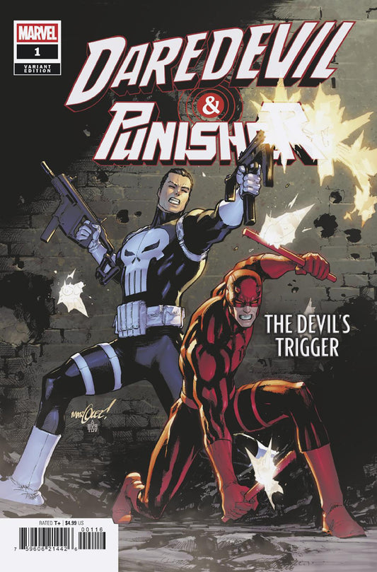 Daredevil/Punisher: The Devil's Trigger #1 David Marquez 1:25 Variant