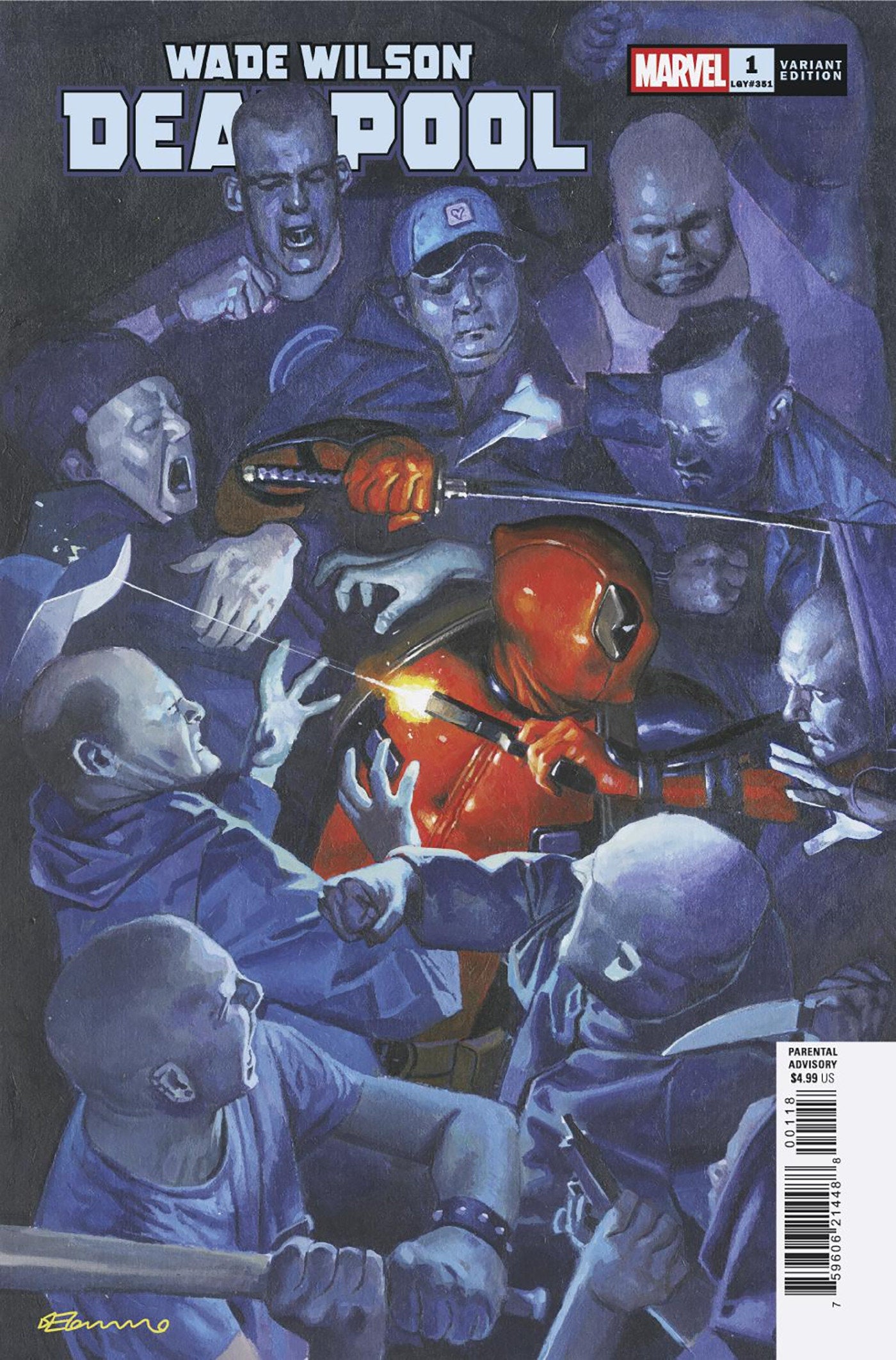 Wade Wilson: Deadpool #1 Fabrizio De Tommaso 1:25 Variant