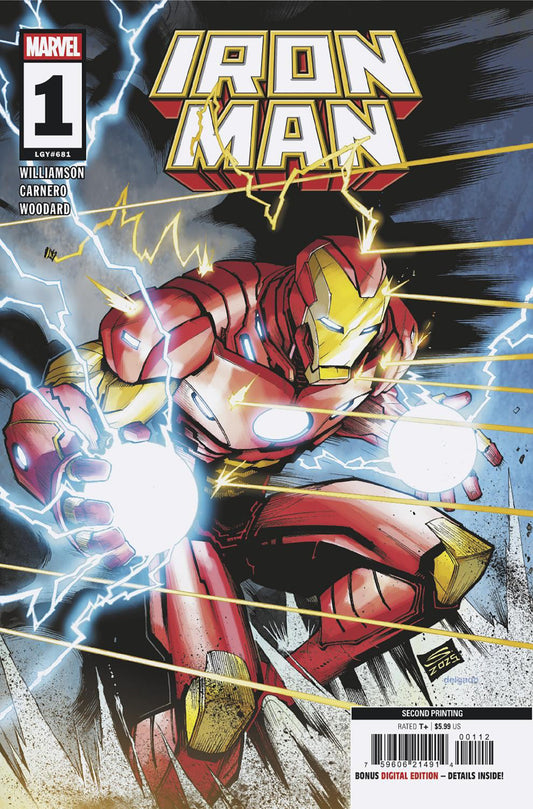 Iron Man #1 (2nd Print) Gerardo Sandoval Variant