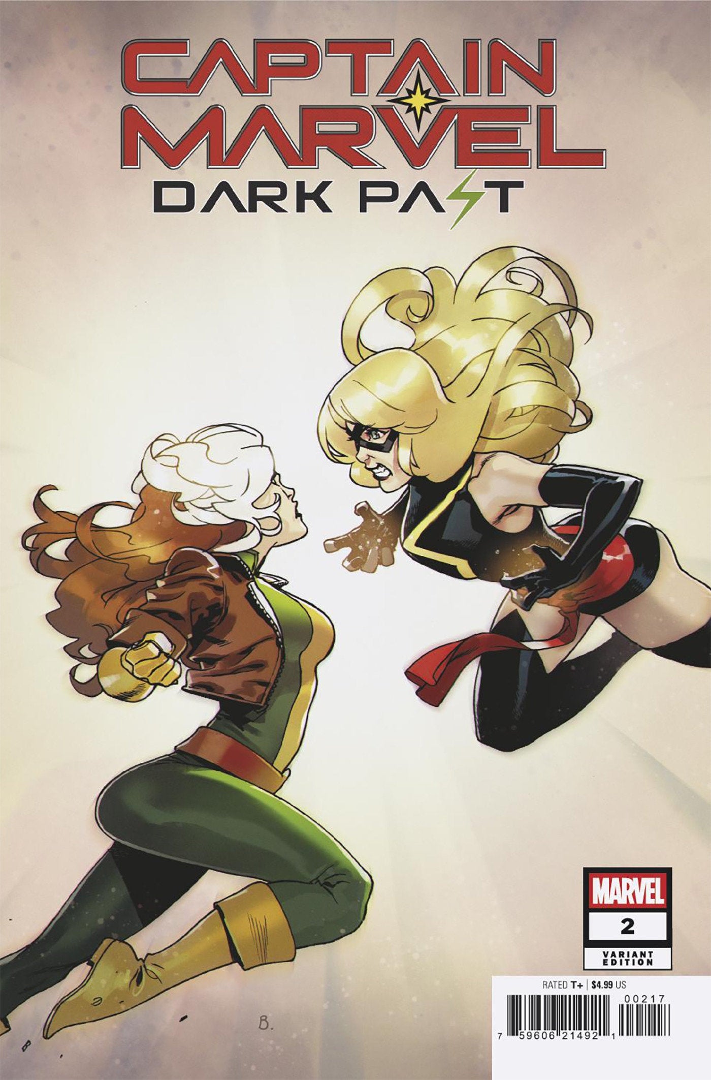 Captain Marvel: Dark Past #2 Bengal 1:25 Variant