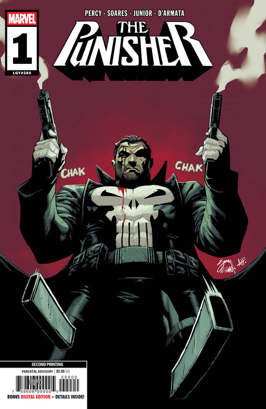 Punisher #1 (2nd Print) Ryan Stegman Variant