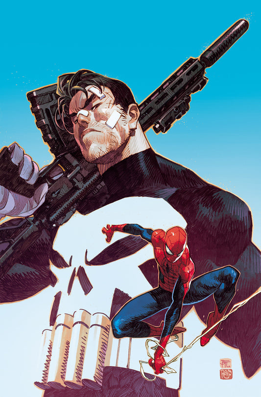 Punisher vs. Spider-Man #1 Dike Ruan 1:100 Virgin Variant