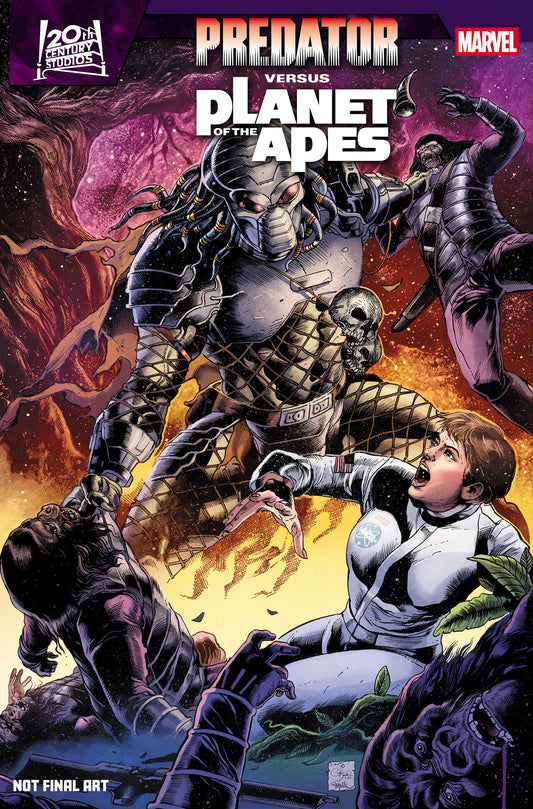 Predator vs. The Planet Of The Apes #1 Carlos Magno 1:25 Variant