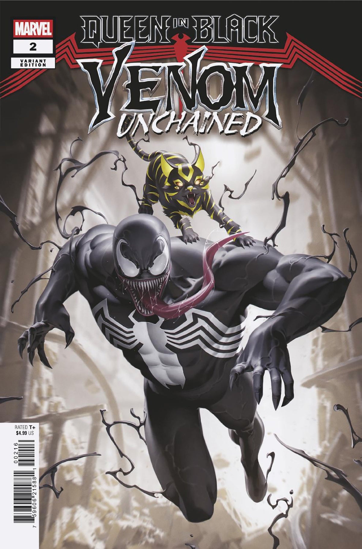 Queen In Black: Venom Unchained #2 Junggeun Yoon 1:25 Variant [Qib]