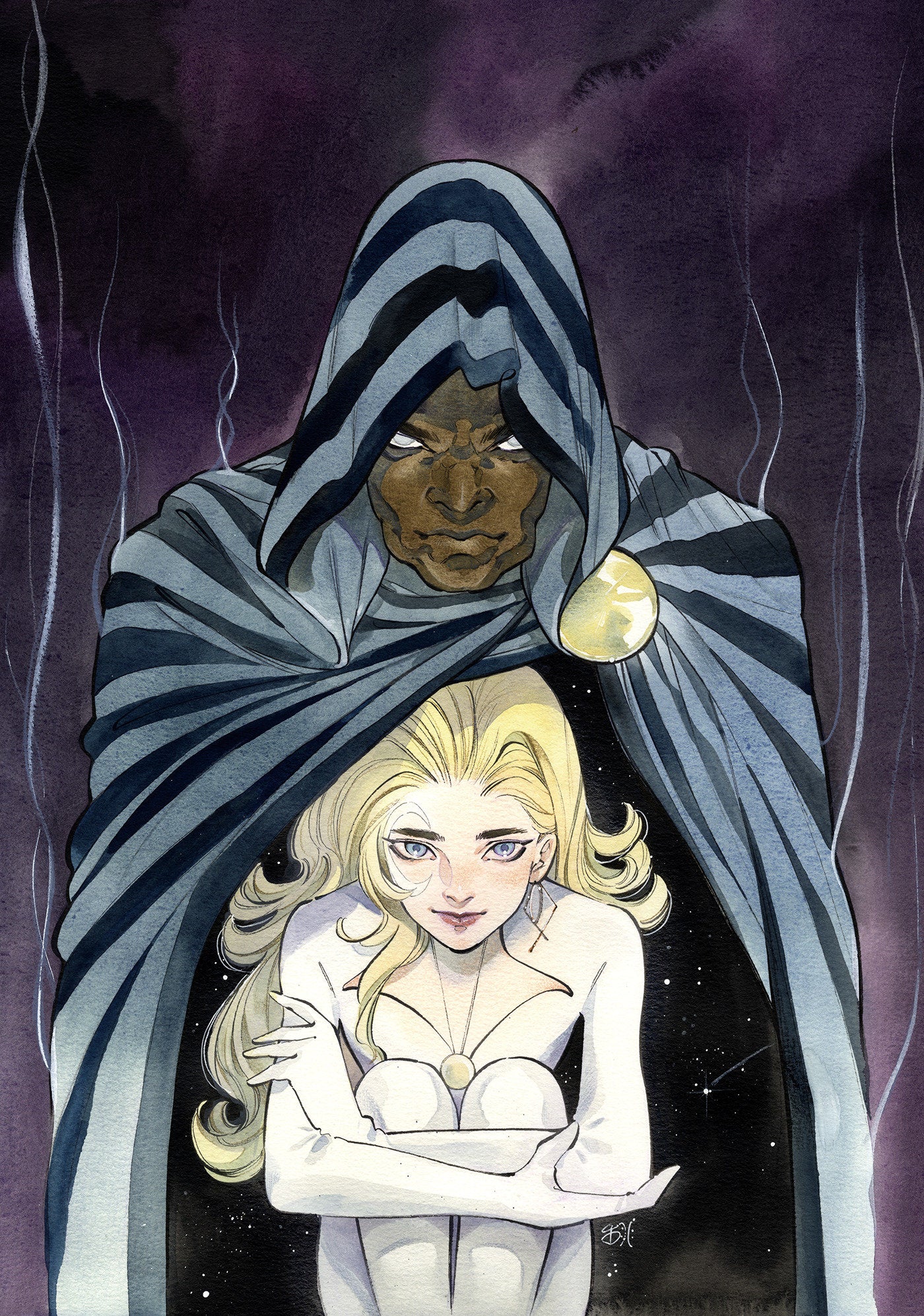 Queen In Black: Defenders Of Light And Dark #1 Peach Momoko Full Art Variant [Qib]