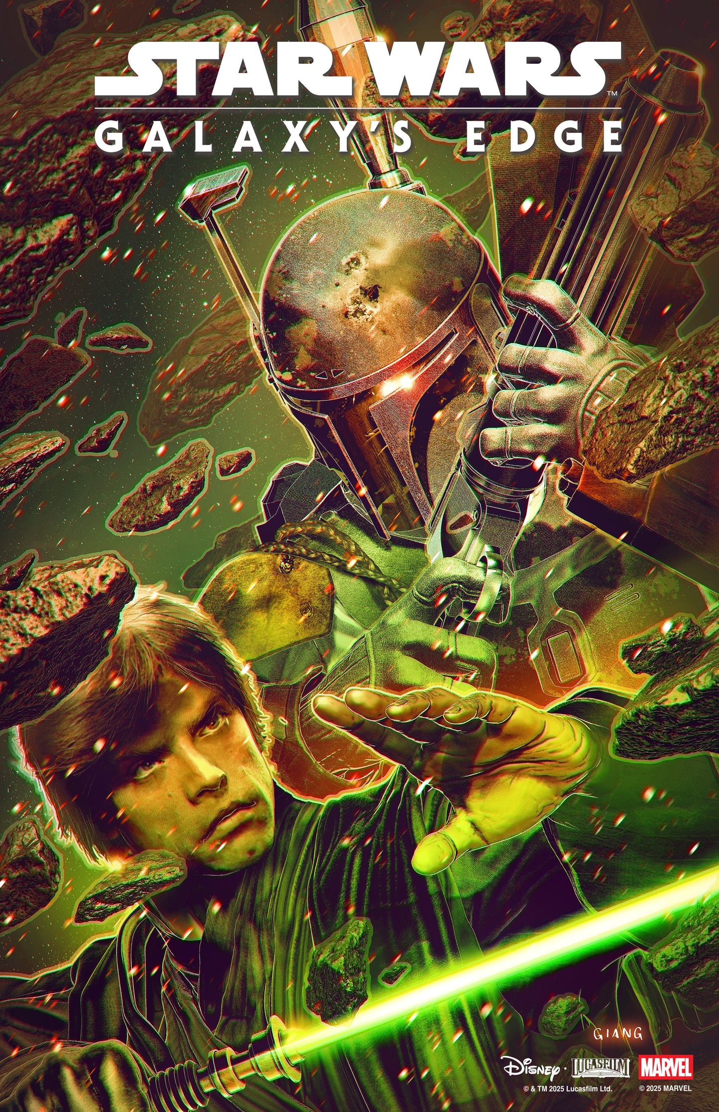 Star Wars: Galaxy's Edge   Echoes Of The Empire #1 John Giang 1:25 Variant